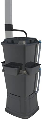 Rainwater Terrace 134 Litre Water Butt. Garden Rainwater Collector with Stand & Tap. Eco-Friendly Rain Barrel for Lawn, Plants & Veg Beds. Save Water & Reduce Bills.
